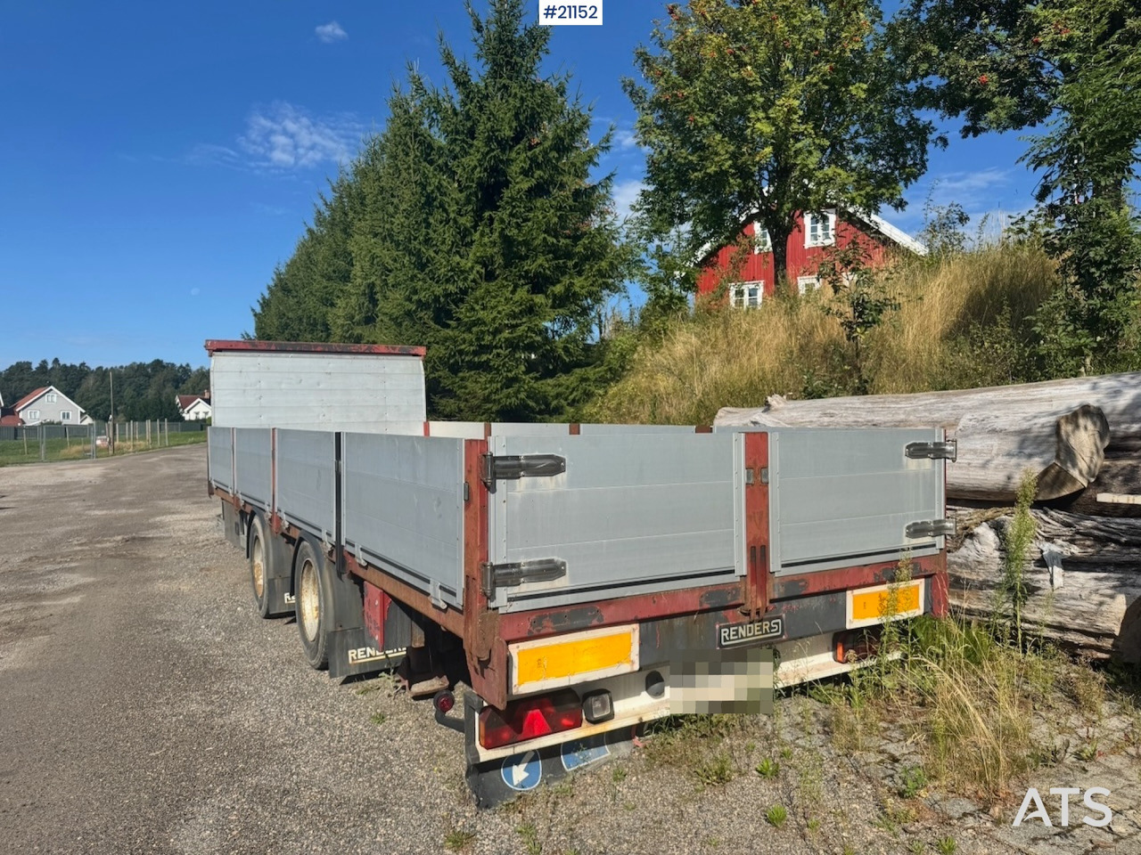 Renders Plankjerre - Dropside/ Flatbed trailer: picture 5 Renders Plankjerre - Dropside/ Flatbed trailer: picture 5