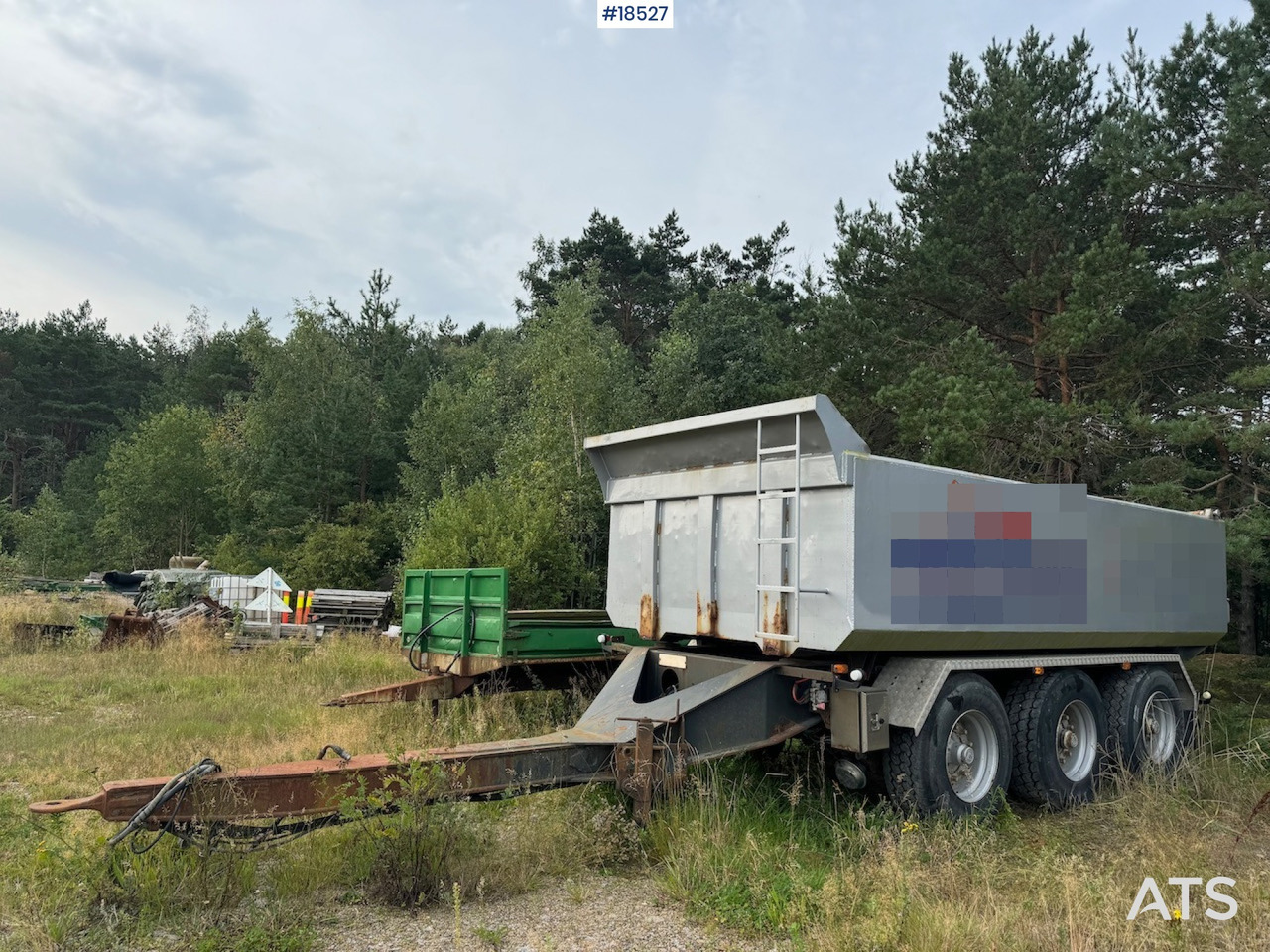 Renders trippelkjerre - Tipper trailer: picture 1 Renders trippelkjerre - Tipper trailer: picture 1