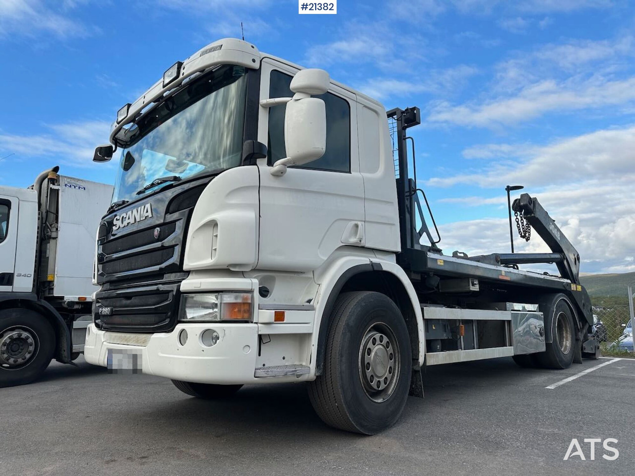Scania P280 - Skip loader truck: picture 1 Scania P280 - Skip loader truck: picture 1