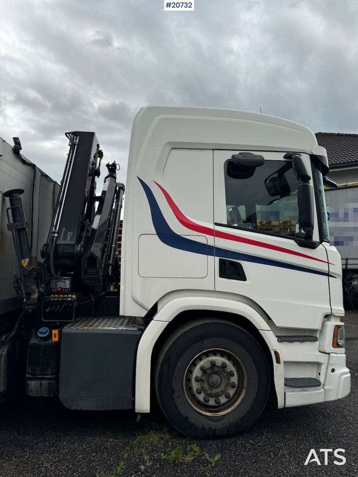 Scania P320 - Dropside/ Flatbed truck, Crane truck: picture 3 Scania P320 - Dropside/ Flatbed truck, Crane truck: picture 3