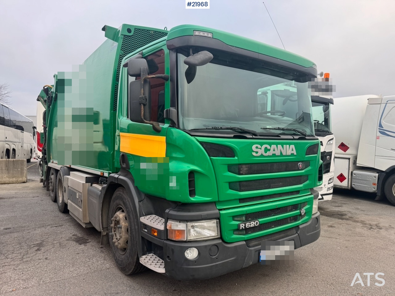 Scania P340 - Garbage truck: picture 4 Scania P340 - Garbage truck: picture 4