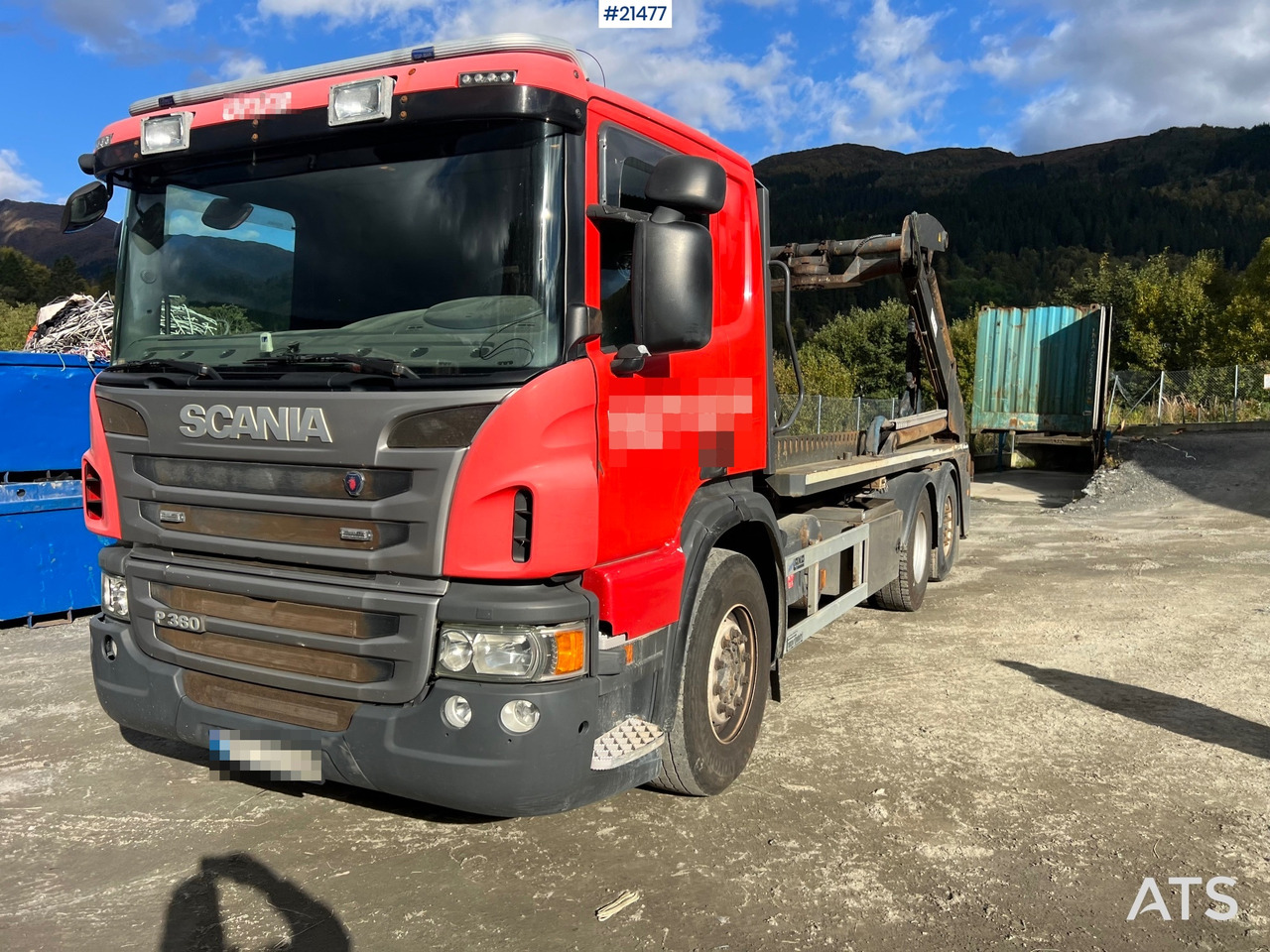 Scania P360 Liftdumper m/ rotator - Container transporter/ Swap body truck: picture 4 Scania P360 Liftdumper m/ rotator - Container transporter/ Swap body truck: picture 4