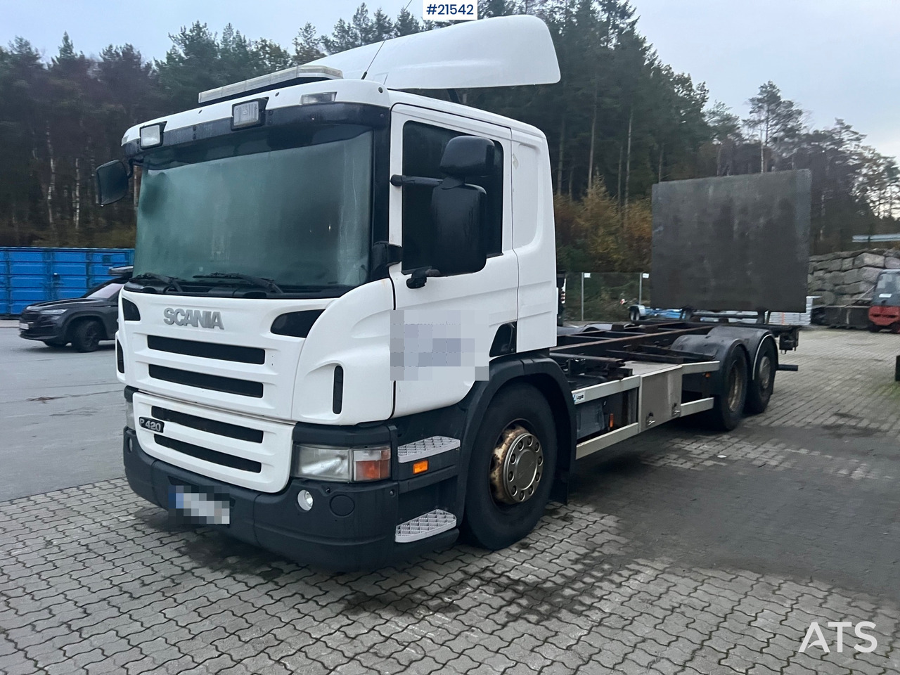 Scania P420 6x2 chassi m/ lift Rep.Objekt - Cab chassis truck: picture 2 Scania P420 6x2 chassi m/ lift Rep.Objekt - Cab chassis truck: picture 2