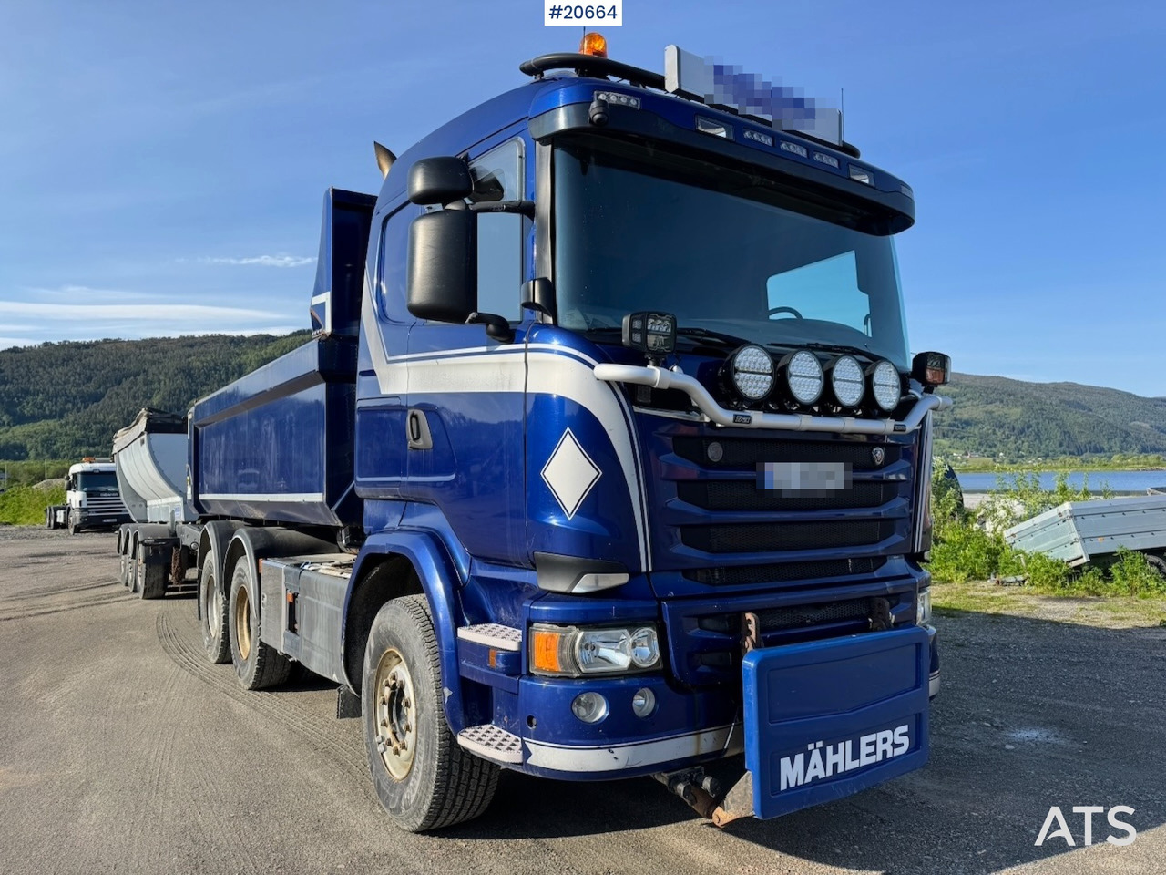 Scania R580 - Asphalt machine: picture 2 Scania R580 - Asphalt machine: picture 2