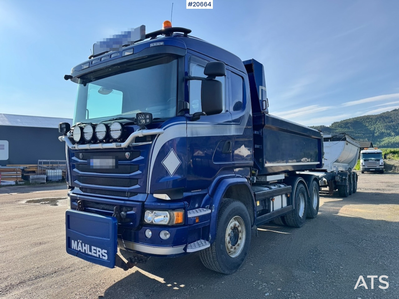 Scania R580 - Asphalt machine: picture 3 Scania R580 - Asphalt machine: picture 3