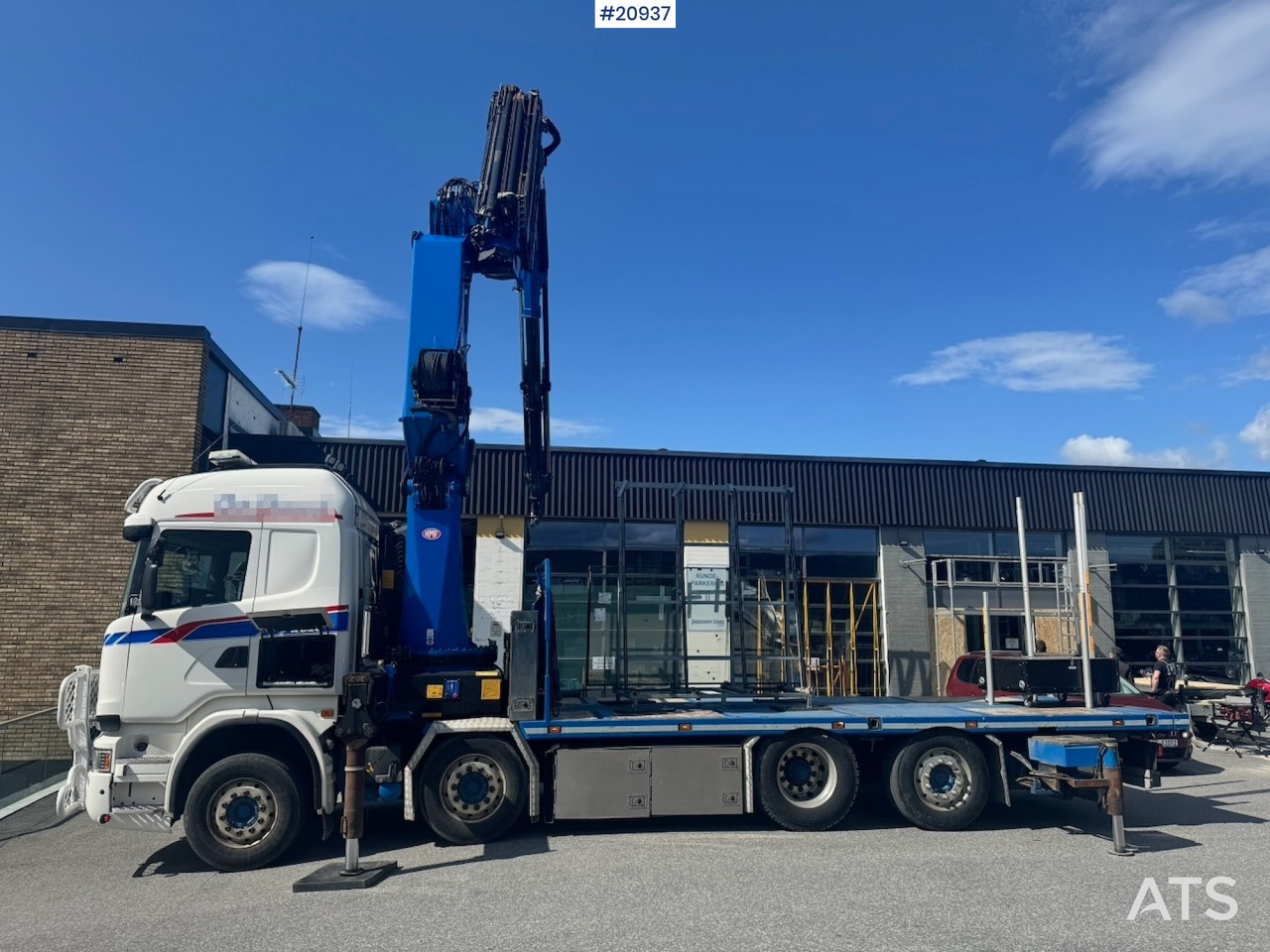 Scania R620 - Dropside/ Flatbed truck, Crane truck: picture 2 Scania R620 - Dropside/ Flatbed truck, Crane truck: picture 2