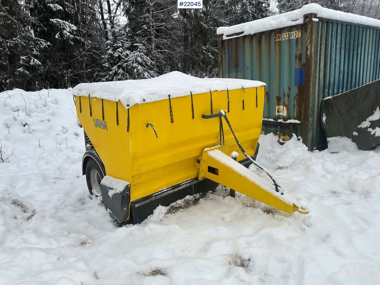 Vama 2015 Vama strøvogn. Lite brukt! - Sand/ Salt spreader: picture 3 Vama 2015 Vama strøvogn. Lite brukt! - Sand/ Salt spreader: picture 3
