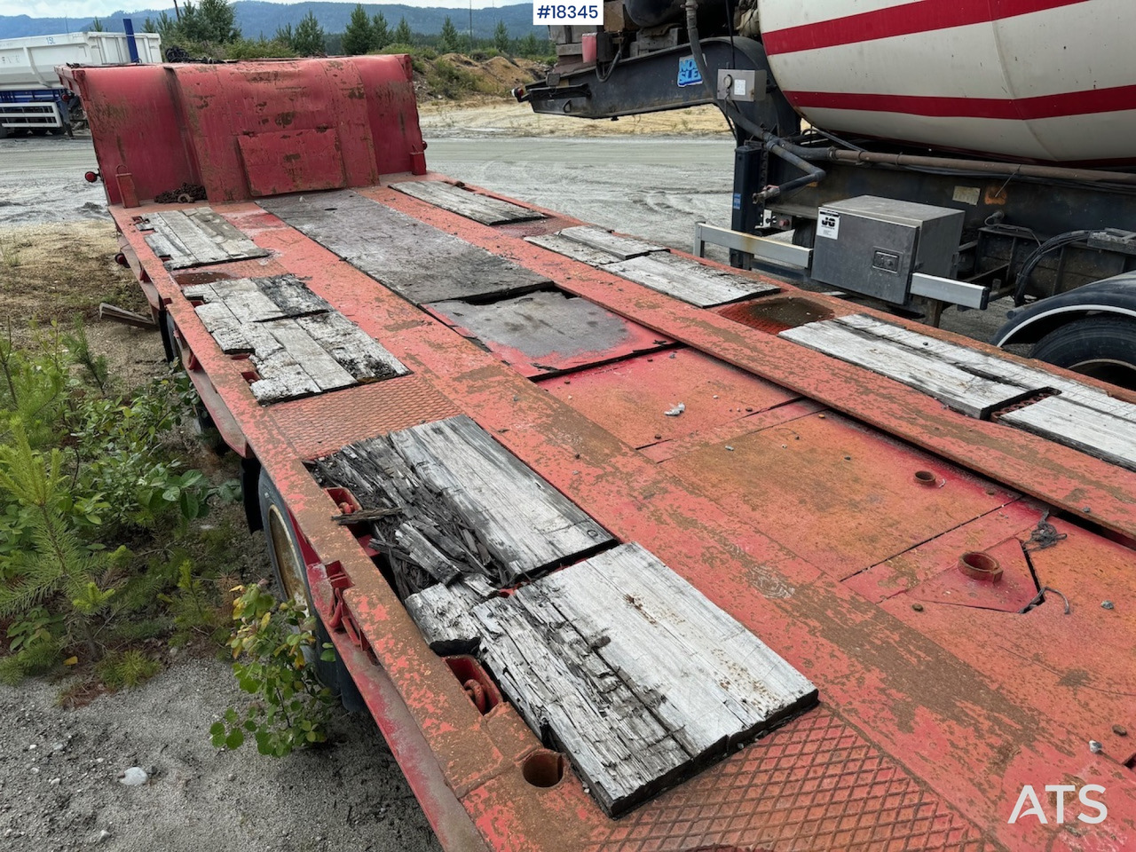 Autotransporter semi-trailer Vang 3 akslet Maskinhenger: picture 13