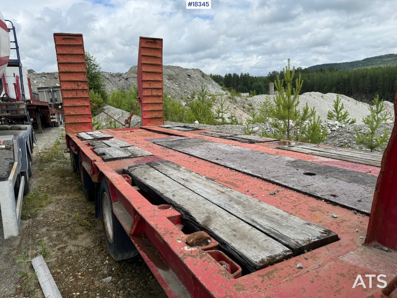 Autotransporter semi-trailer Vang 3 akslet Maskinhenger: picture 6