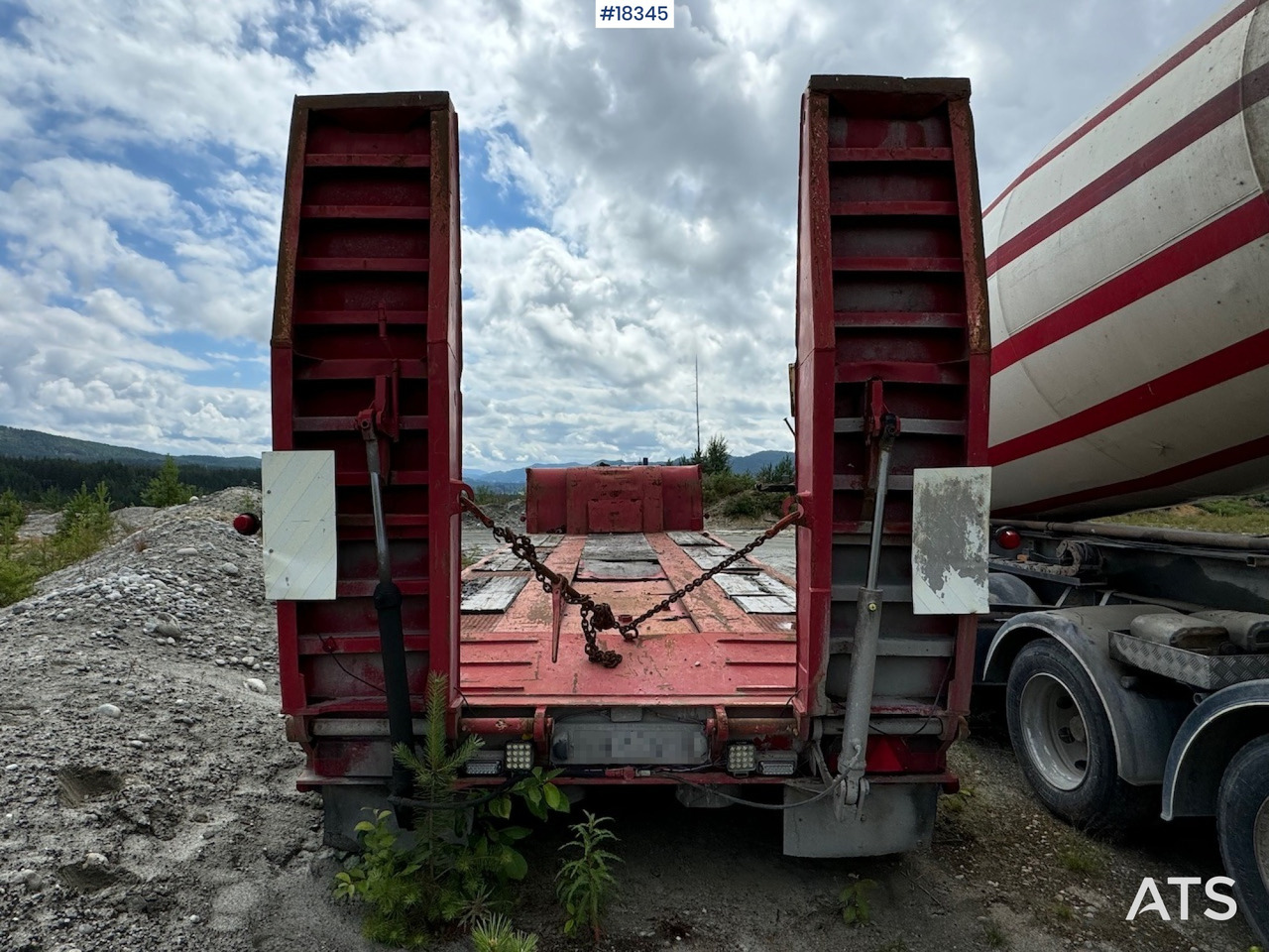 Autotransporter semi-trailer Vang 3 akslet Maskinhenger: picture 9