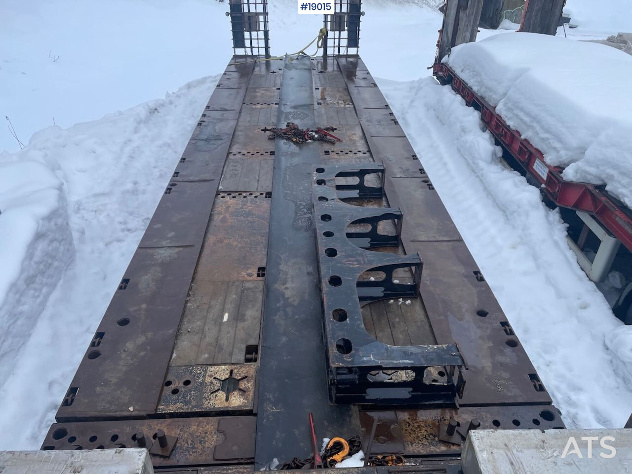 Low loader semi-trailer Vang Maskinsemi: picture 26