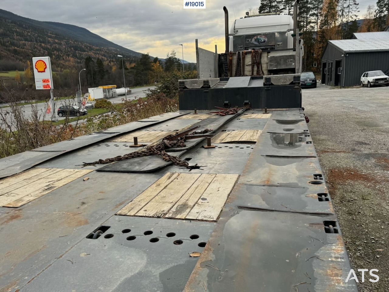 Low loader semi-trailer Vang Maskinsemi: picture 22