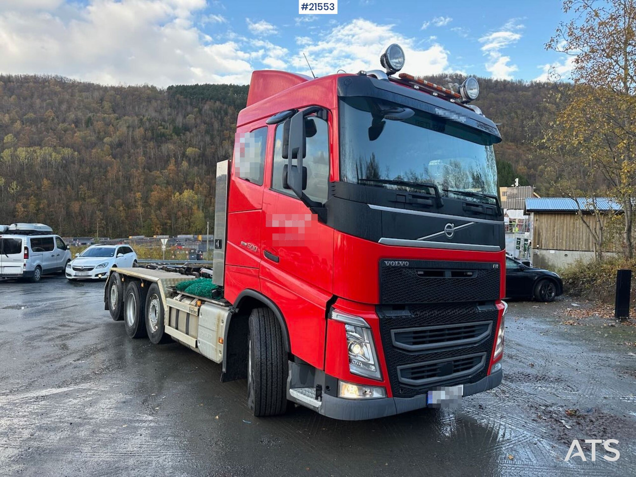 Volvo FH500 krokbil 8x2 m/ 21 t krok. - Hook lift truck: picture 3 Volvo FH500 krokbil 8x2 m/ 21 t krok. - Hook lift truck: picture 3