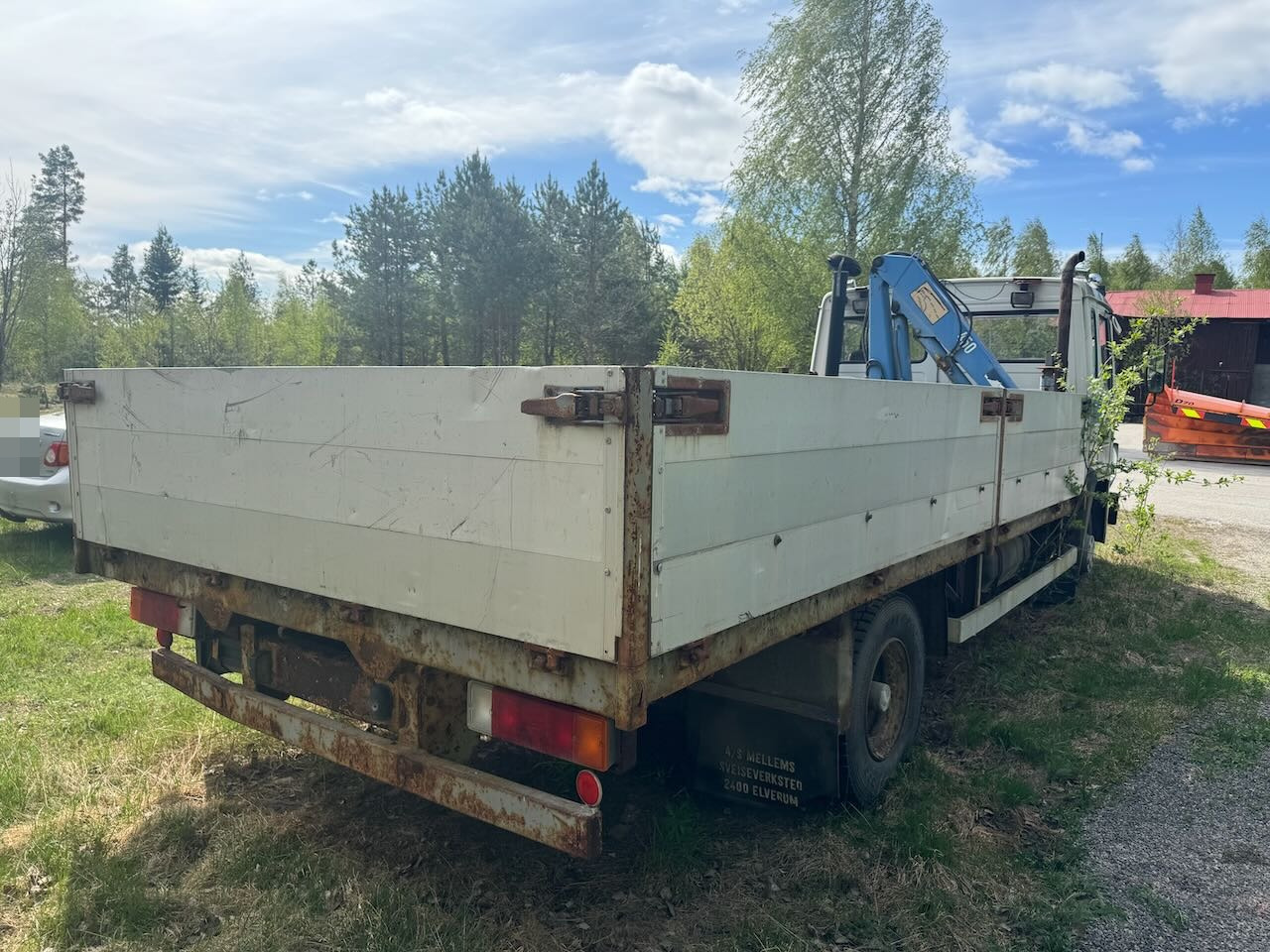 Volvo FL4 - Dropside/ Flatbed truck, Crane truck: picture 5 Volvo FL4 - Dropside/ Flatbed truck, Crane truck: picture 5