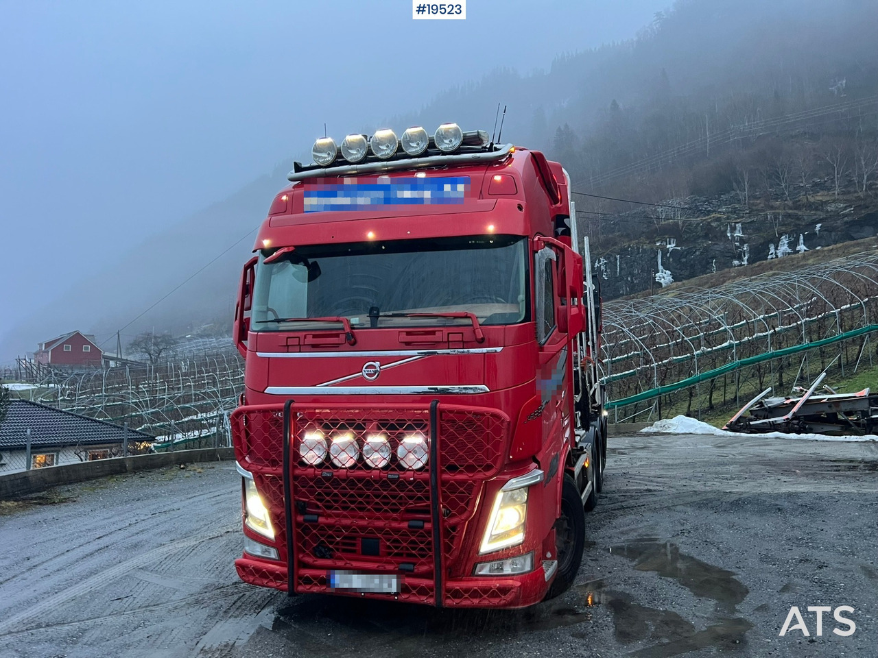 Volvo Fh540 8x4 Tømmerbil m/ 2016 M110L80 Palfinger krane og tømmerklype - Timber truck: picture 1 Volvo Fh540 8x4 Tømmerbil m/ 2016 M110L80 Palfinger krane og tømmerklype - Timber truck: picture 1