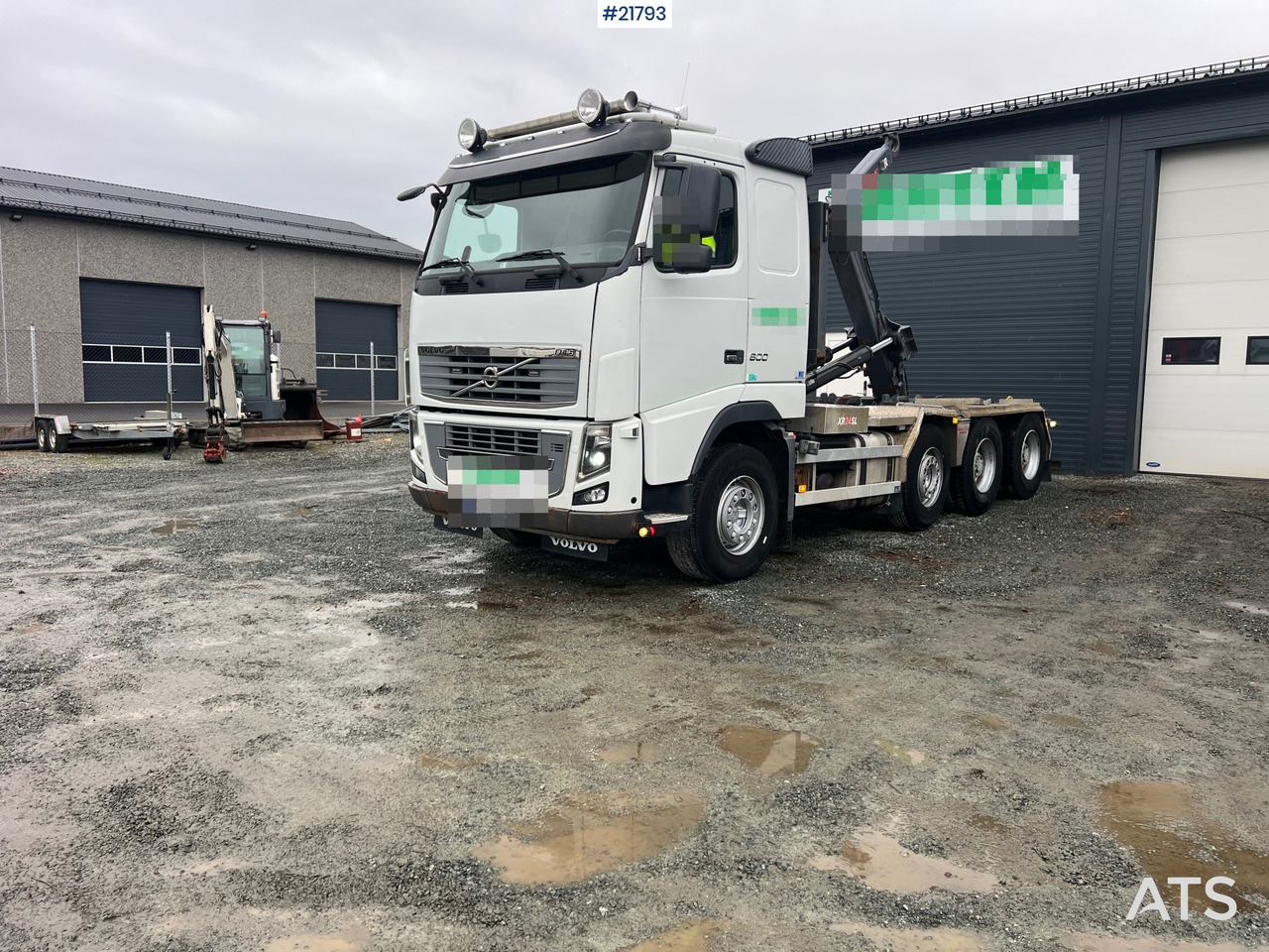 Volvo fh16 8x4 pusher krokbil m/ 24T multilift Krok - Hook lift truck: picture 1 Volvo fh16 8x4 pusher krokbil m/ 24T multilift Krok - Hook lift truck: picture 1
