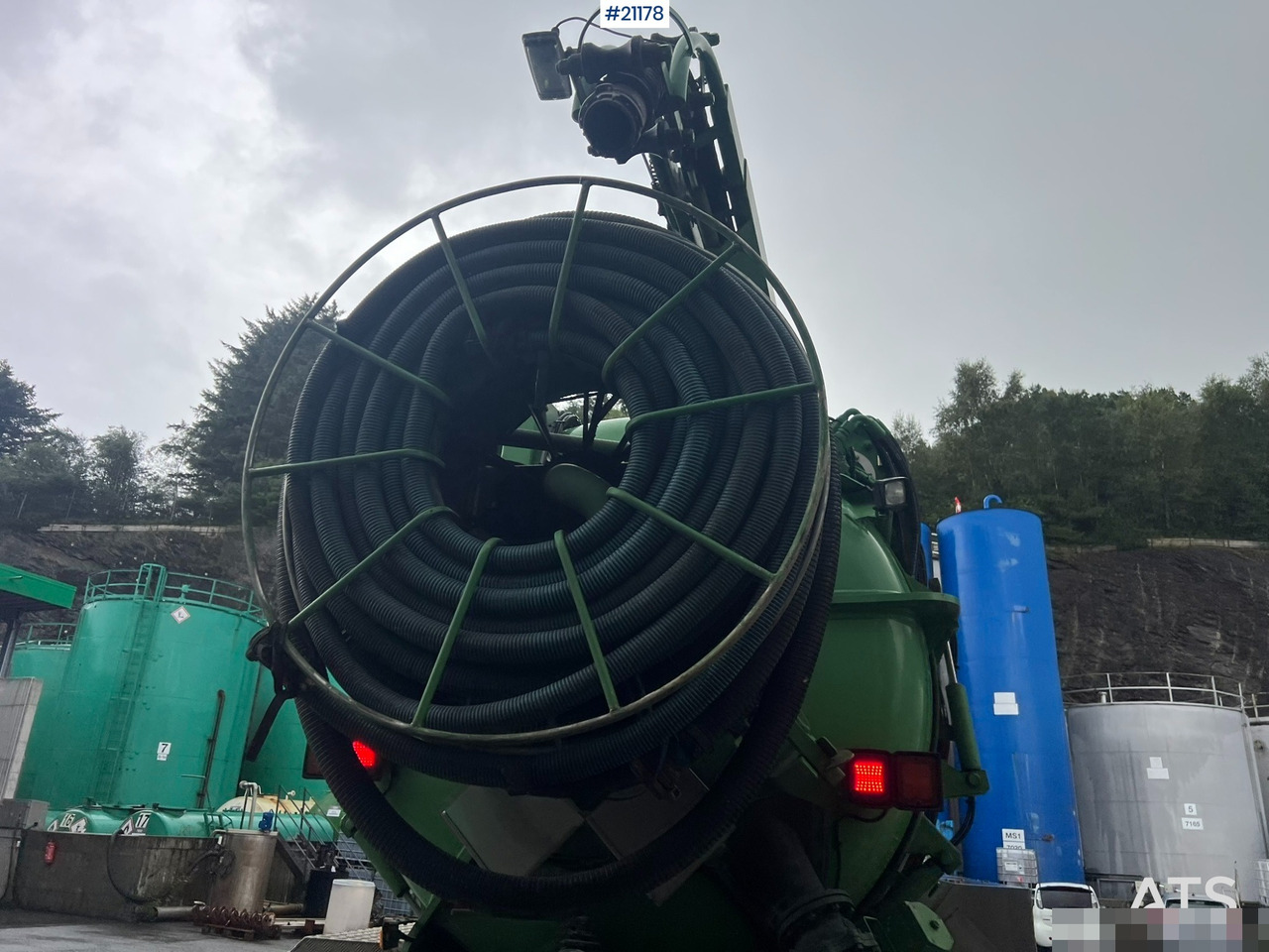 Vacuum truck Volvo fh500 8x4 Slamsuger m/ 2010 Inter consult påbygg: picture 49