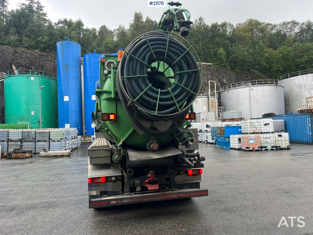 Vacuum truck Volvo fh500 8x4 Slamsuger m/ 2010 Inter consult påbygg: picture 30