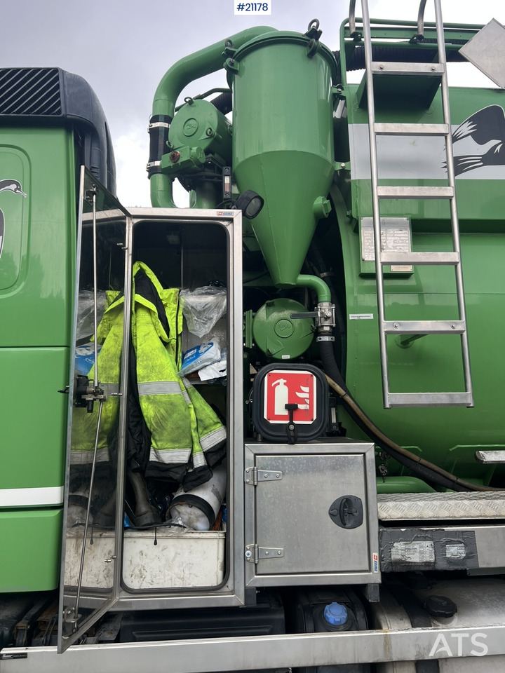Vacuum truck Volvo fh500 8x4 Slamsuger m/ 2010 Inter consult påbygg: picture 43