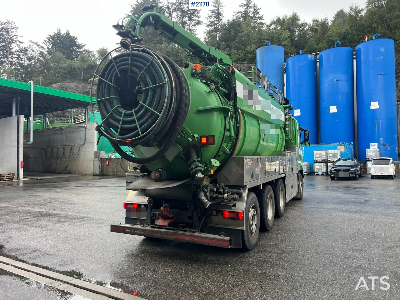 Vacuum truck Volvo fh500 8x4 Slamsuger m/ 2010 Inter consult påbygg: picture 26