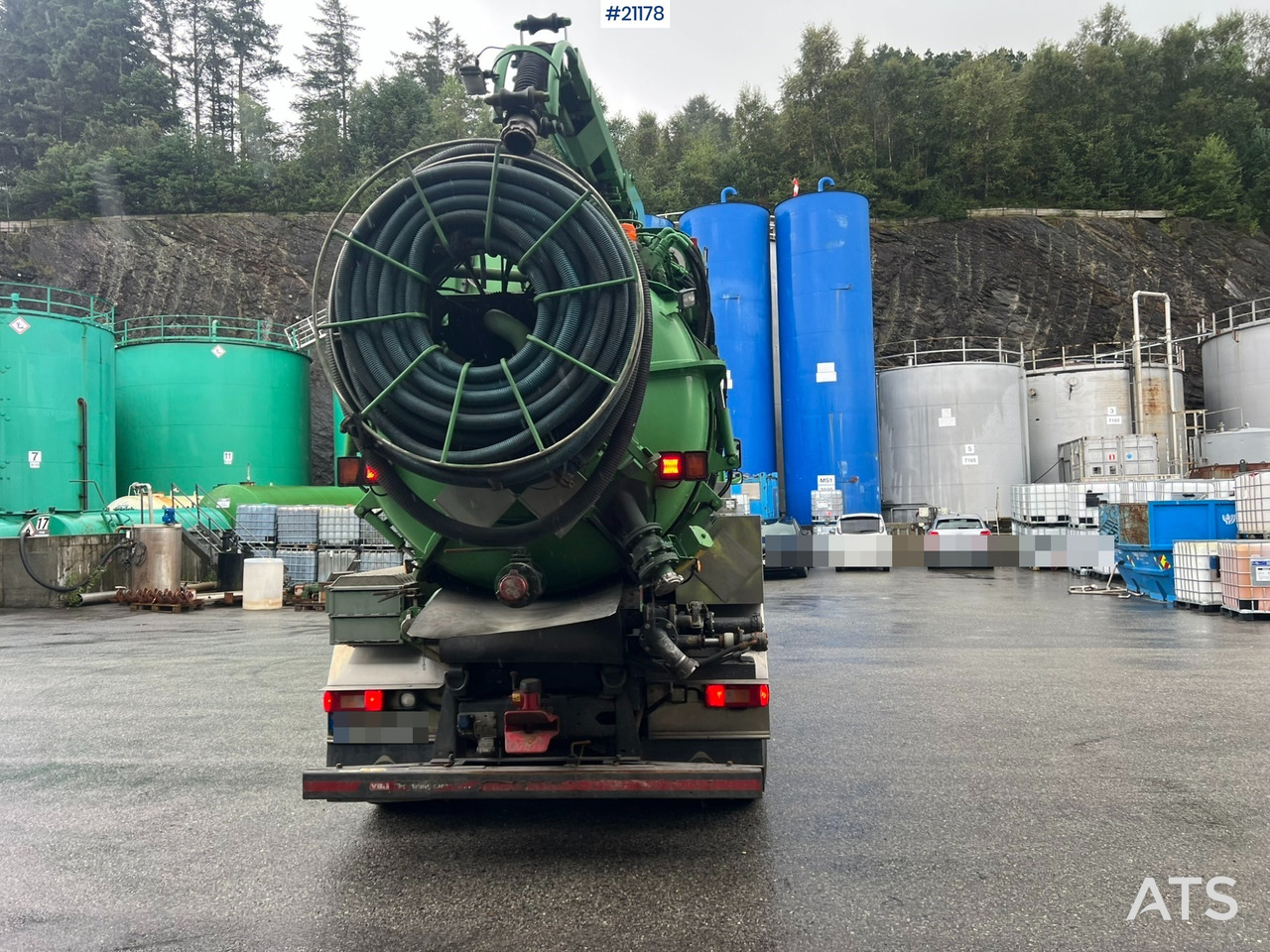 Vacuum truck Volvo fh500 8x4 Slamsuger m/ 2010 Inter consult påbygg: picture 28