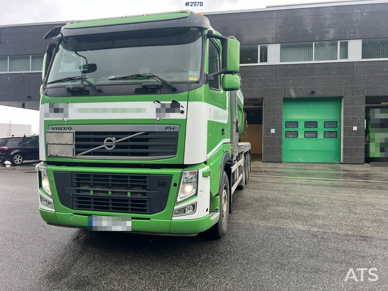 Vacuum truck Volvo fh500 8x4 Slamsuger m/ 2010 Inter consult påbygg: picture 13