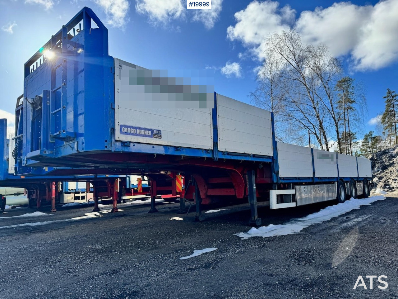Zaslaw Jumbosemi - Low loader semi-trailer: picture 1 Zaslaw Jumbosemi - Low loader semi-trailer: picture 1