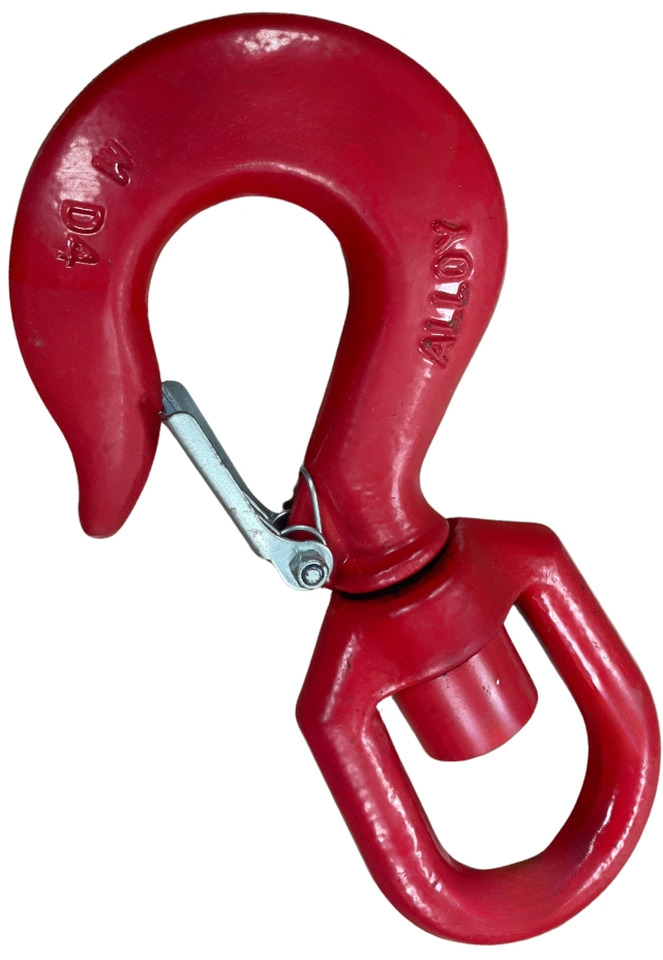 Swivel Hook with Safety Latch 11 Ton GG-11T - Attachment for Loader crane: picture 3 Swivel Hook with Safety Latch 11 Ton GG-11T - Attachment for Loader crane: picture 3