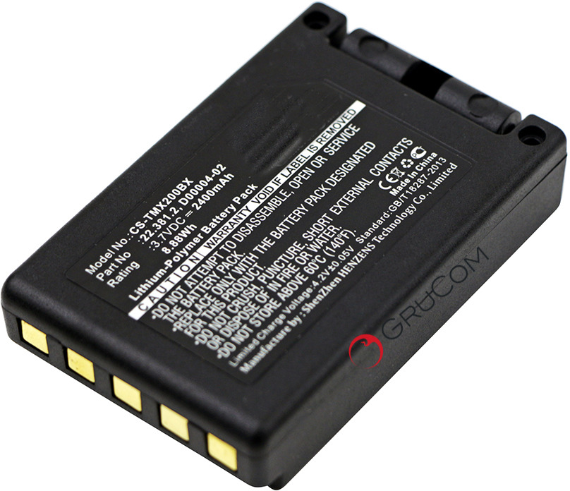 Compatible battery Teleradio 22.381.2, D00004-02 - Battery for Loader crane: picture 1 Compatible battery Teleradio 22.381.2, D00004-02 - Battery for Loader crane: picture 1