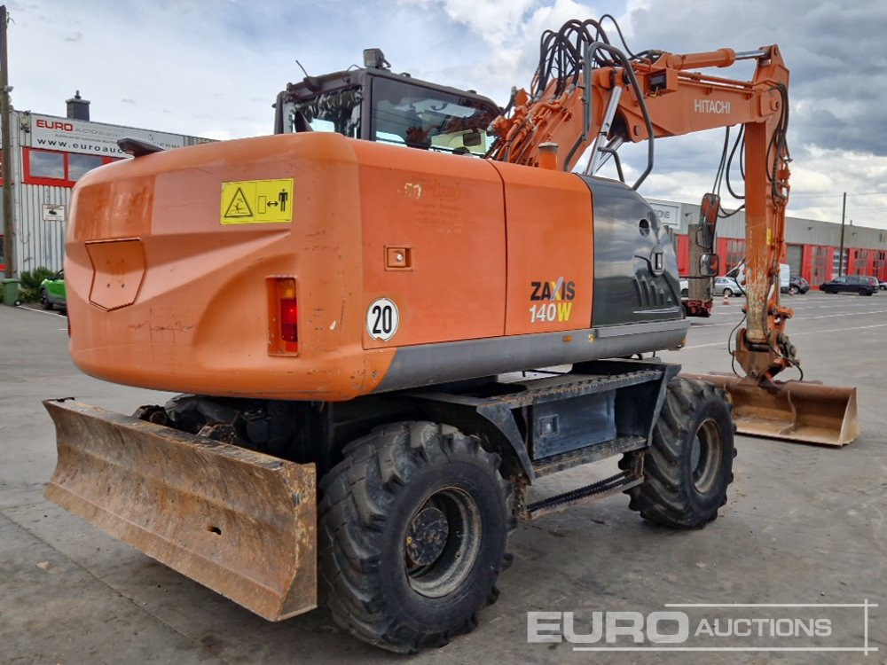 2010 Hitachi ZX140W-3 - Wheel excavator: picture 5 2010 Hitachi ZX140W-3 - Wheel excavator: picture 5