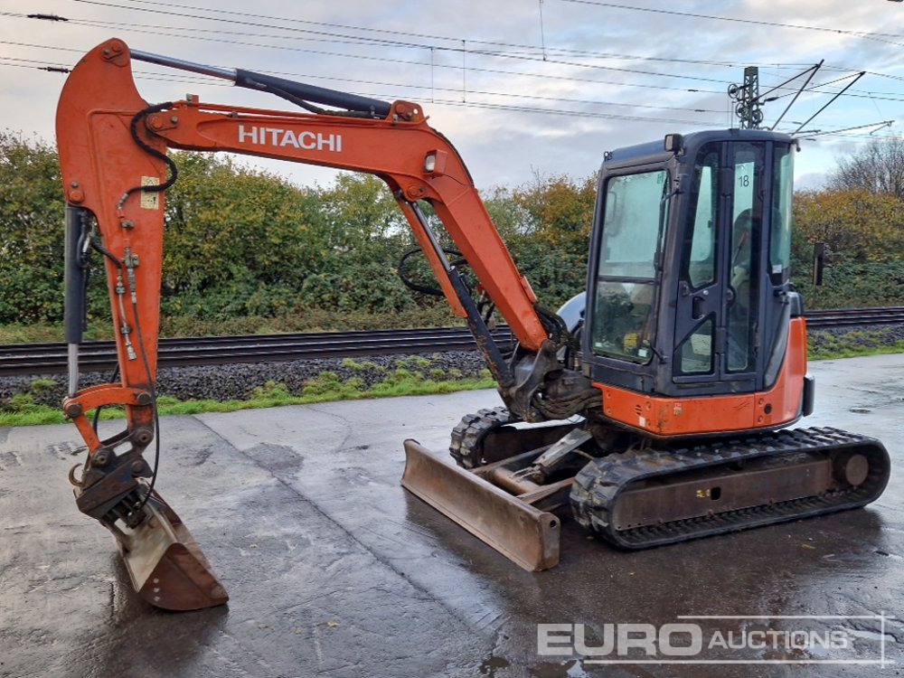 2010 Hitachi ZX52U-3 CLR - Mini excavator: picture 1 2010 Hitachi ZX52U-3 CLR - Mini excavator: picture 1