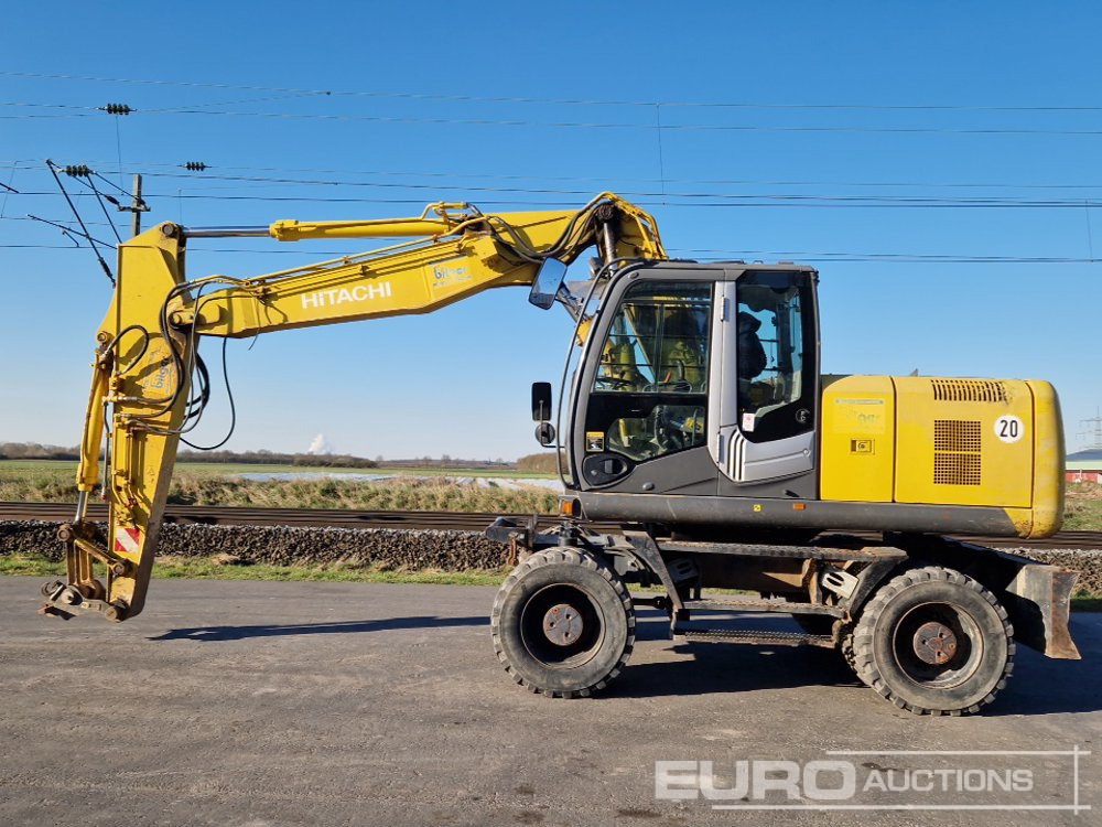 2011 Hitachi ZX170W-3 - Wheel excavator: picture 2 2011 Hitachi ZX170W-3 - Wheel excavator: picture 2