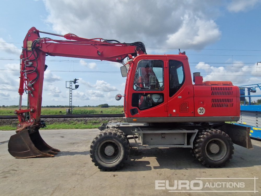 2014 Doosan DX140W-3 - Wheel excavator: picture 2 2014 Doosan DX140W-3 - Wheel excavator: picture 2
