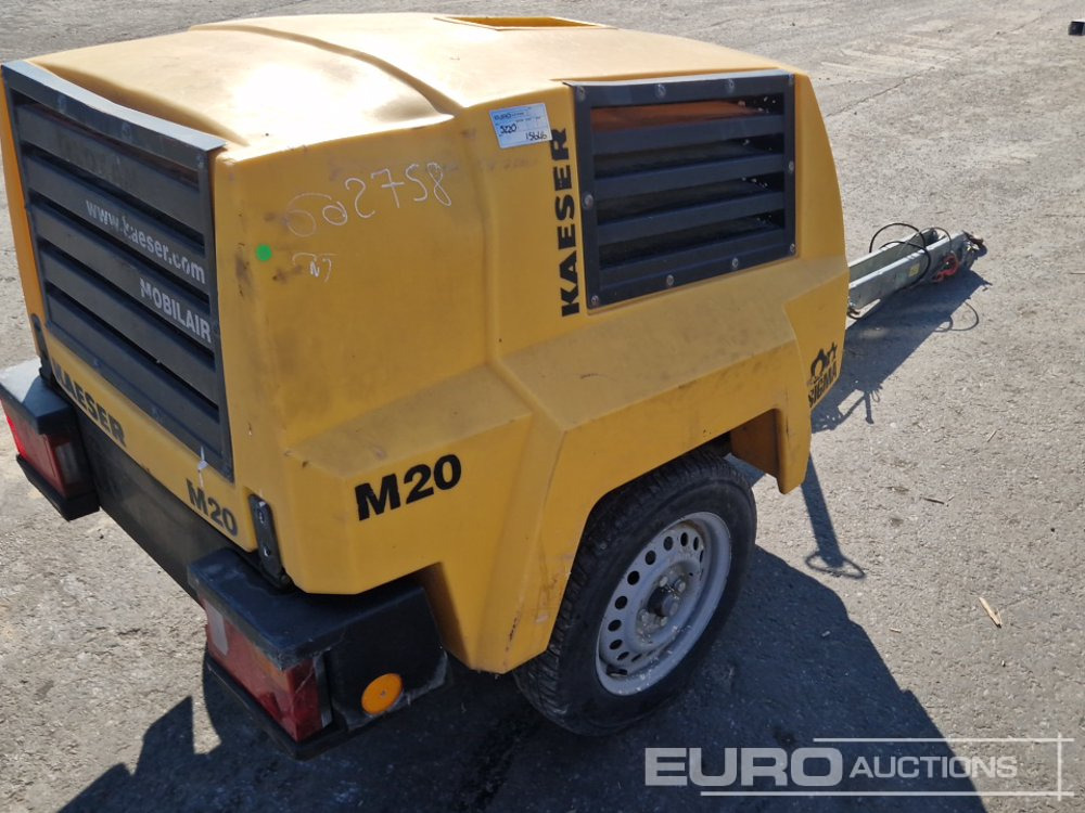 2014 Kaeser M20 70CFM - Air compressor: picture 3 2014 Kaeser M20 70CFM - Air compressor: picture 3
