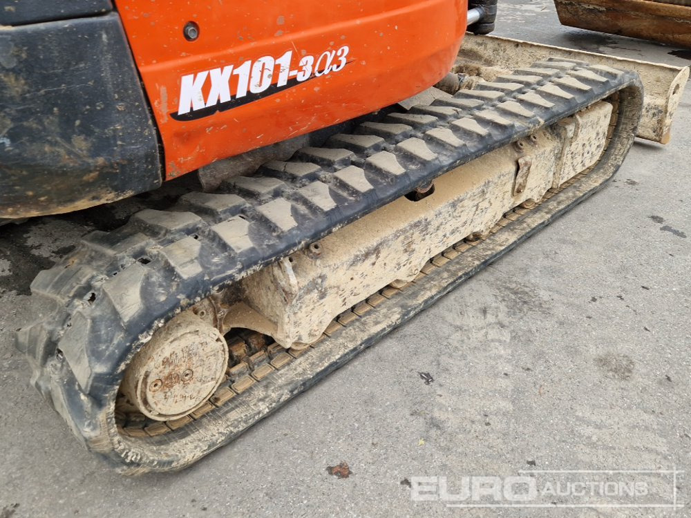 Mini excavator 2014 Kubota KX101-3A3: picture 8