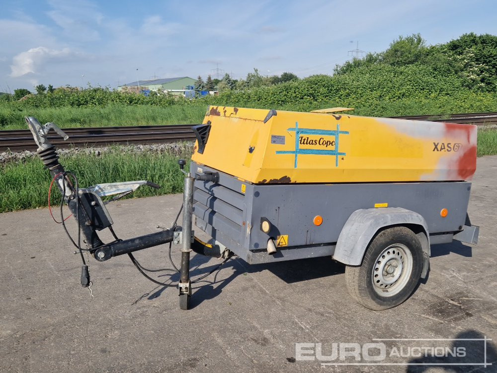 2015 Atlas Copco XAS67 130CFM - Air compressor: picture 1 2015 Atlas Copco XAS67 130CFM - Air compressor: picture 1