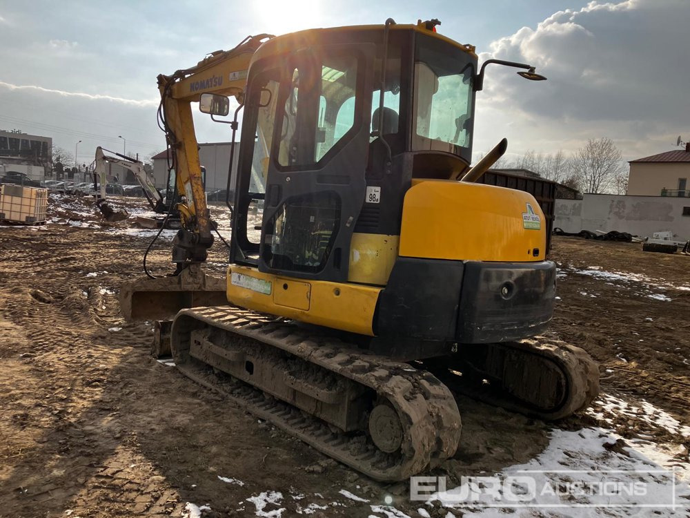2015 Komatsu PC80MR-3 - Mini excavator: picture 2 2015 Komatsu PC80MR-3 - Mini excavator: picture 2