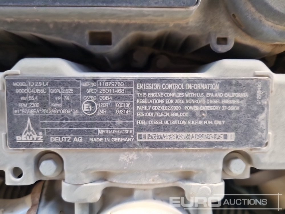 Telescopic handler 2016 Genie GTH-2506: picture 24 Telescopic handler 2016 Genie GTH-2506: picture 24