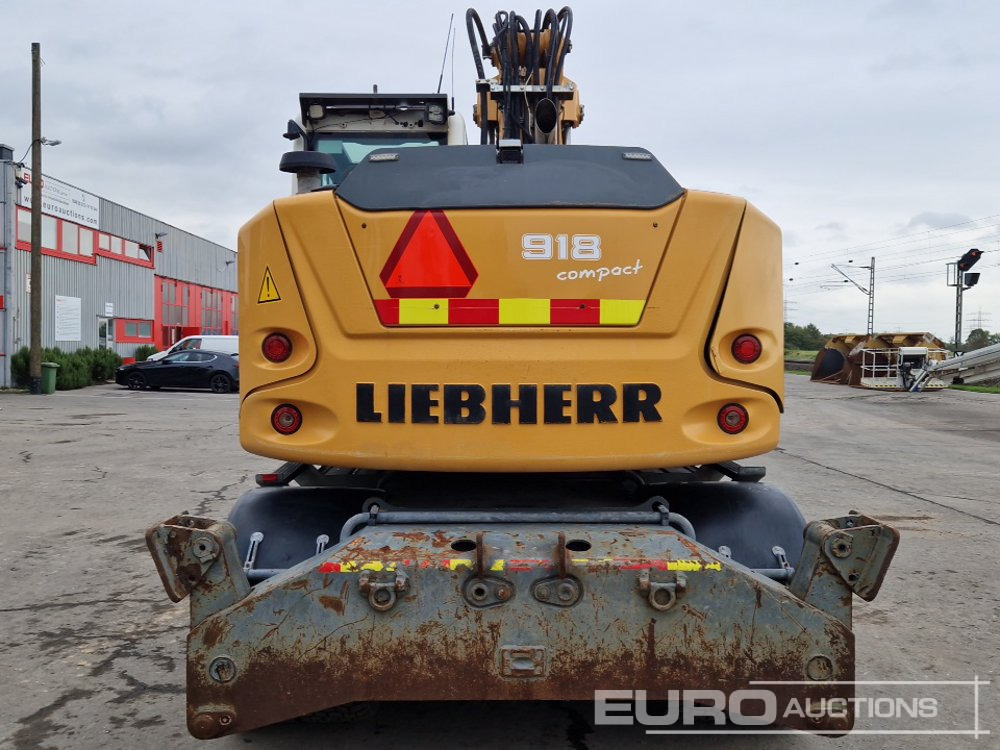 2017 Liebherr A918 Compact Litronic - Wheel excavator: picture 5 2017 Liebherr A918 Compact Litronic - Wheel excavator: picture 5