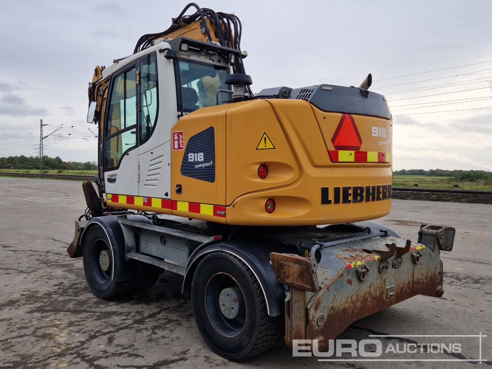 2017 Liebherr A918 Compact Litronic - Wheel excavator: picture 4 2017 Liebherr A918 Compact Litronic - Wheel excavator: picture 4