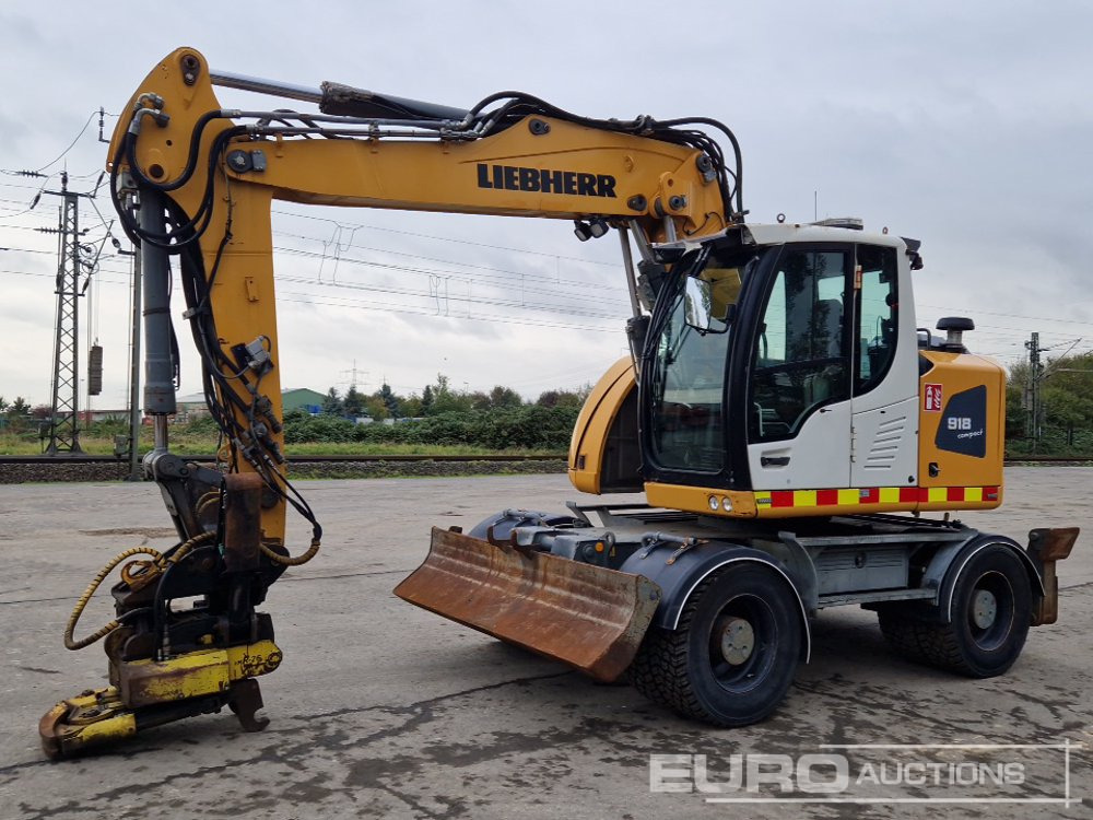 2017 Liebherr A918 Compact Litronic - Wheel excavator: picture 1 2017 Liebherr A918 Compact Litronic - Wheel excavator: picture 1