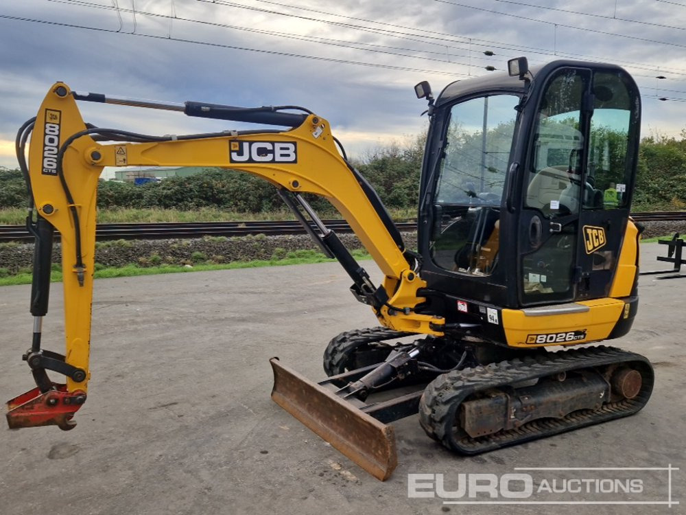 2018 JCB 8026 CTS - Mini excavator: picture 1 2018 JCB 8026 CTS - Mini excavator: picture 1