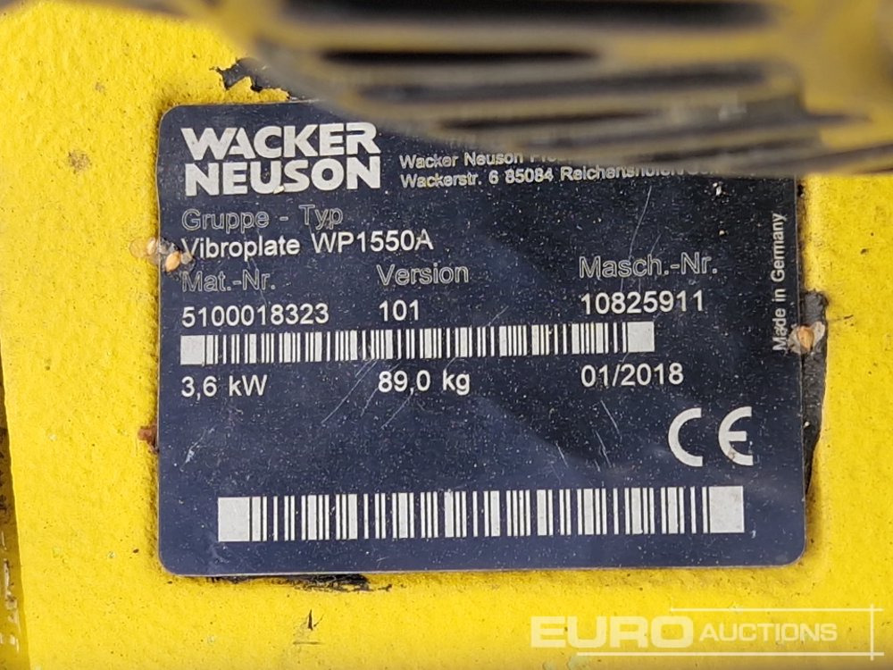 Asphalt machine 2018 Wacker Neuson WP1550: picture 7