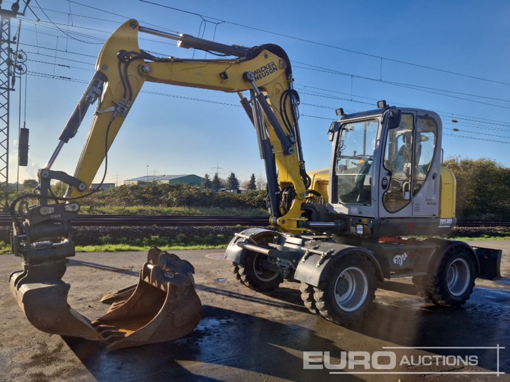 2019 Wacker Neuson EW100 - Wheel excavator: picture 1 2019 Wacker Neuson EW100 - Wheel excavator: picture 1