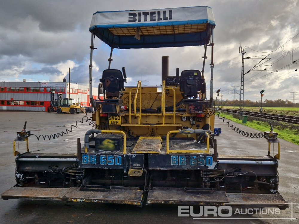 Bitelli BB650 - Asphalt paver: picture 4 Bitelli BB650 - Asphalt paver: picture 4