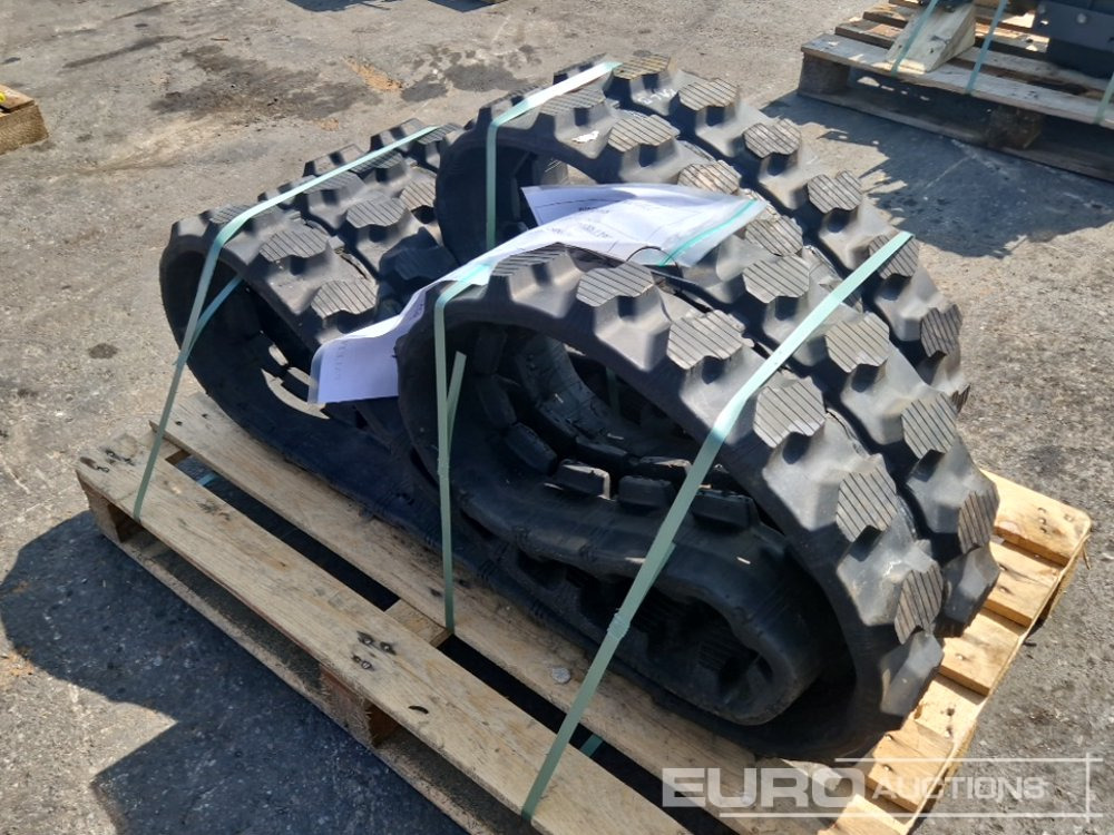Pallet of Rubber Tracks - Track for Construction machinery: picture 2 Pallet of Rubber Tracks - Track for Construction machinery: picture 2