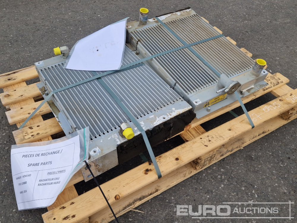 Radiator (2 of) to suit Volvo ECR88D - Spare parts for Excavator: picture 1 Radiator (2 of) to suit Volvo ECR88D - Spare parts for Excavator: picture 1