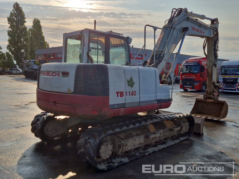 Takeuchi TB1140 - Crawler excavator: picture 5 Takeuchi TB1140 - Crawler excavator: picture 5