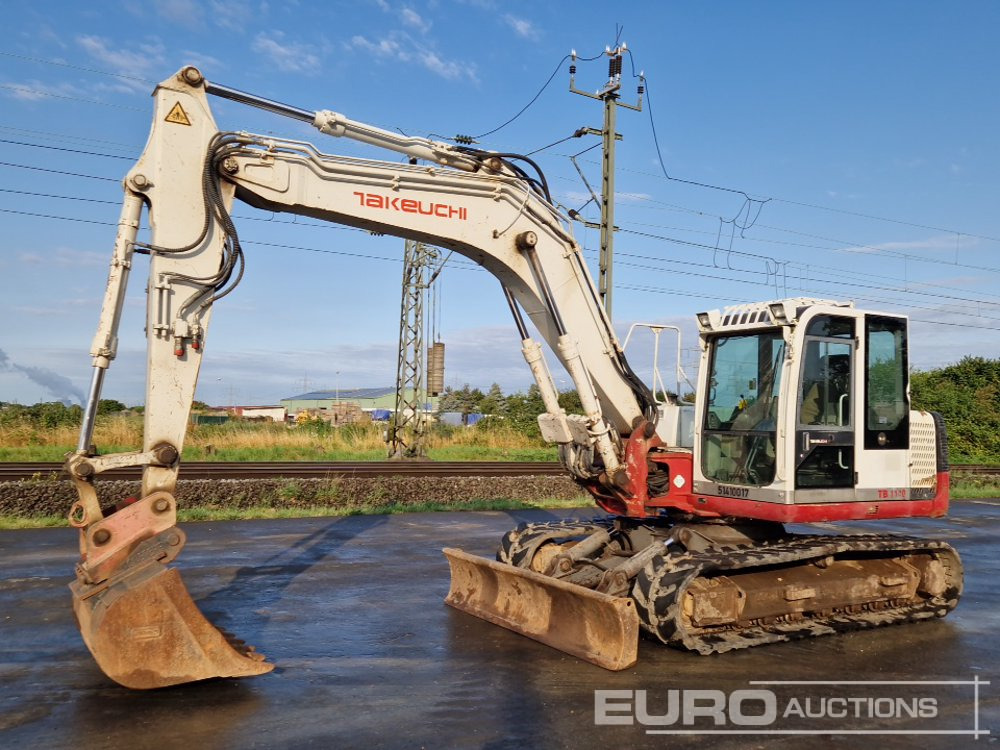 Takeuchi TB1140 - Crawler excavator: picture 1 Takeuchi TB1140 - Crawler excavator: picture 1