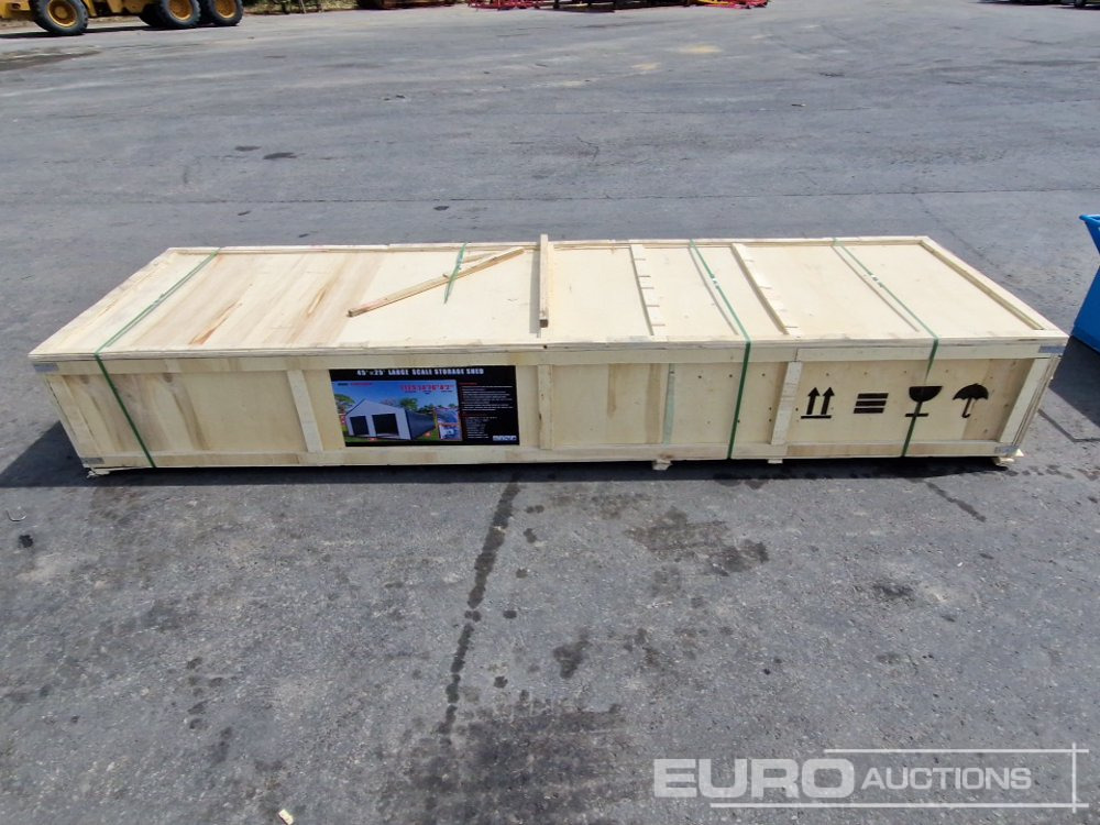 Unused 2025 45’x25’x14’76" Large Scale Storage Shed - Construction container: picture 1 Unused 2025 45’x25’x14’76" Large Scale Storage Shed - Construction container: picture 1